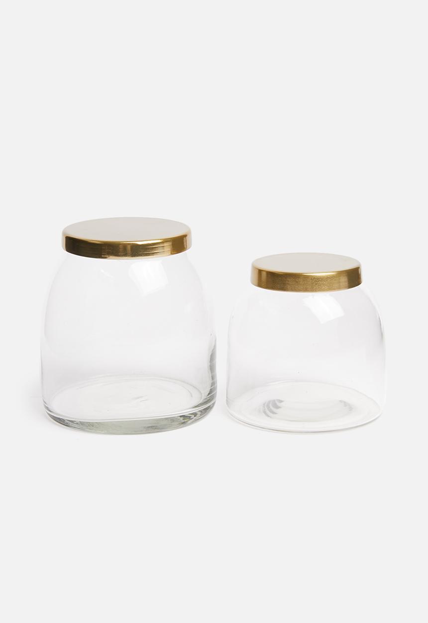 Sixth Floor - Clover glass box set of 2