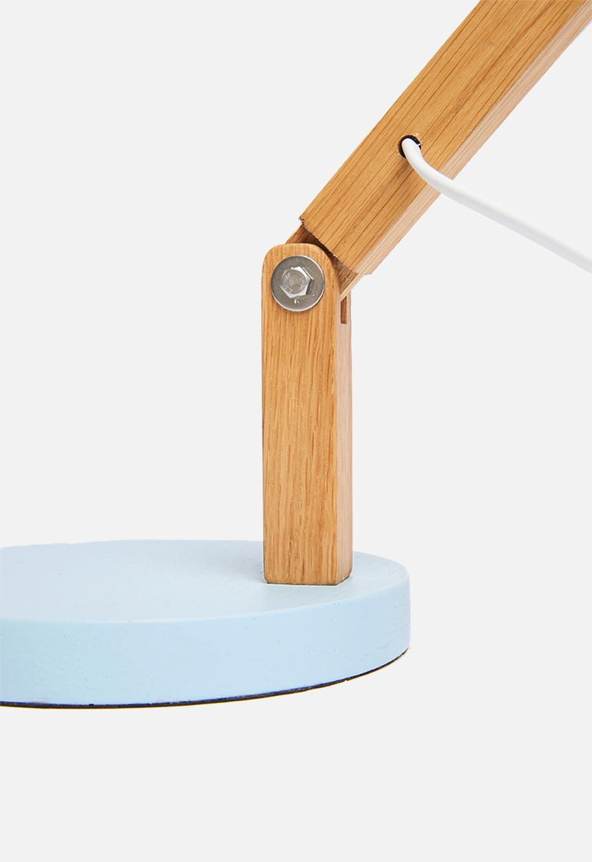 Sixth Floor - Bessie table lamp - blue
