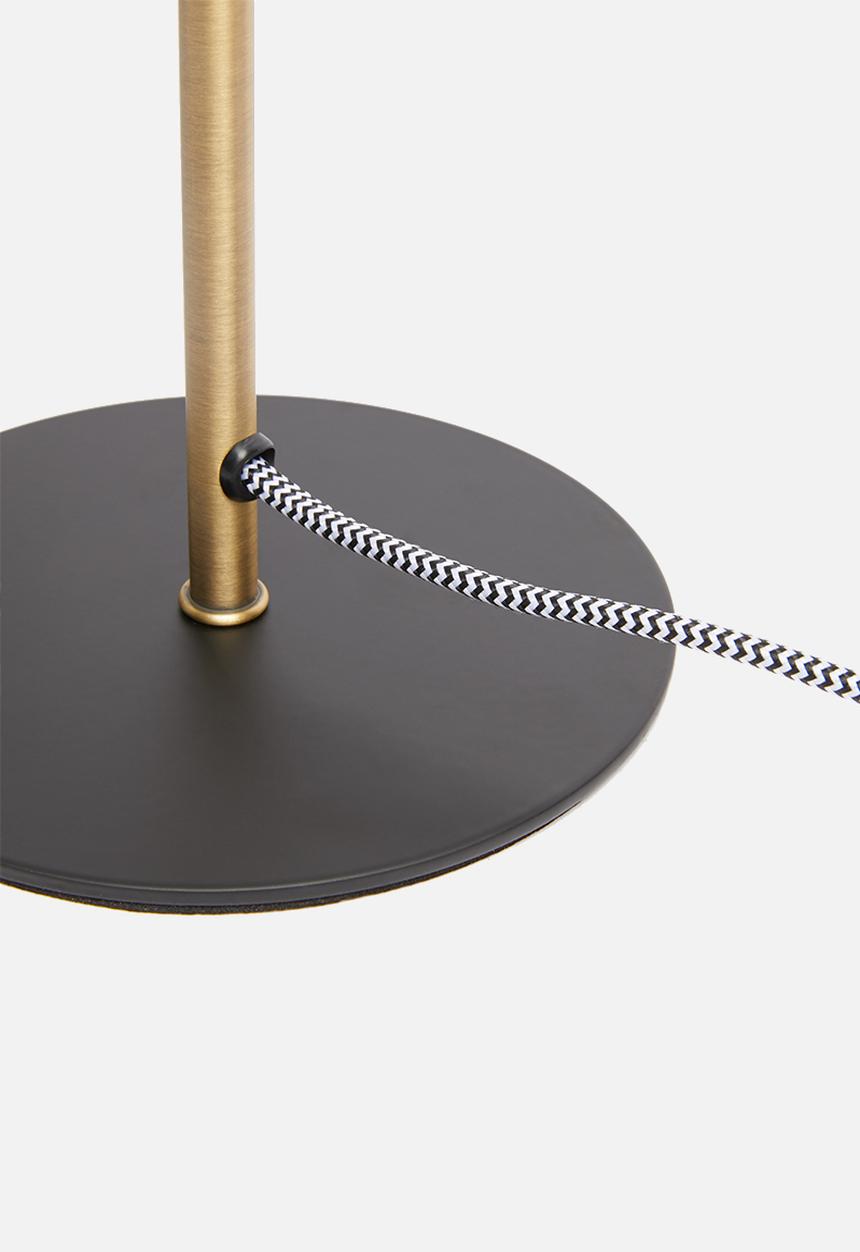 Present Time - Bonnet table lamp - black
