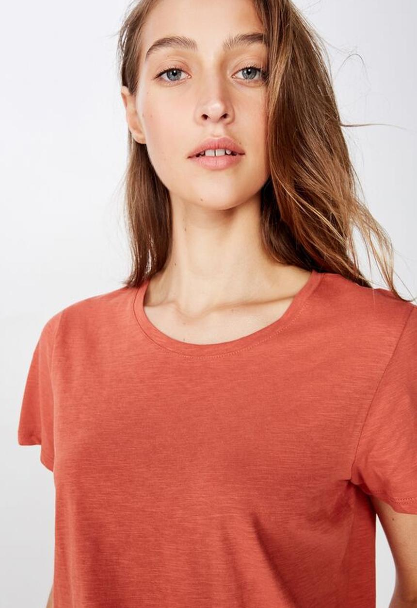 Cotton On - The crew T-shirt - orange