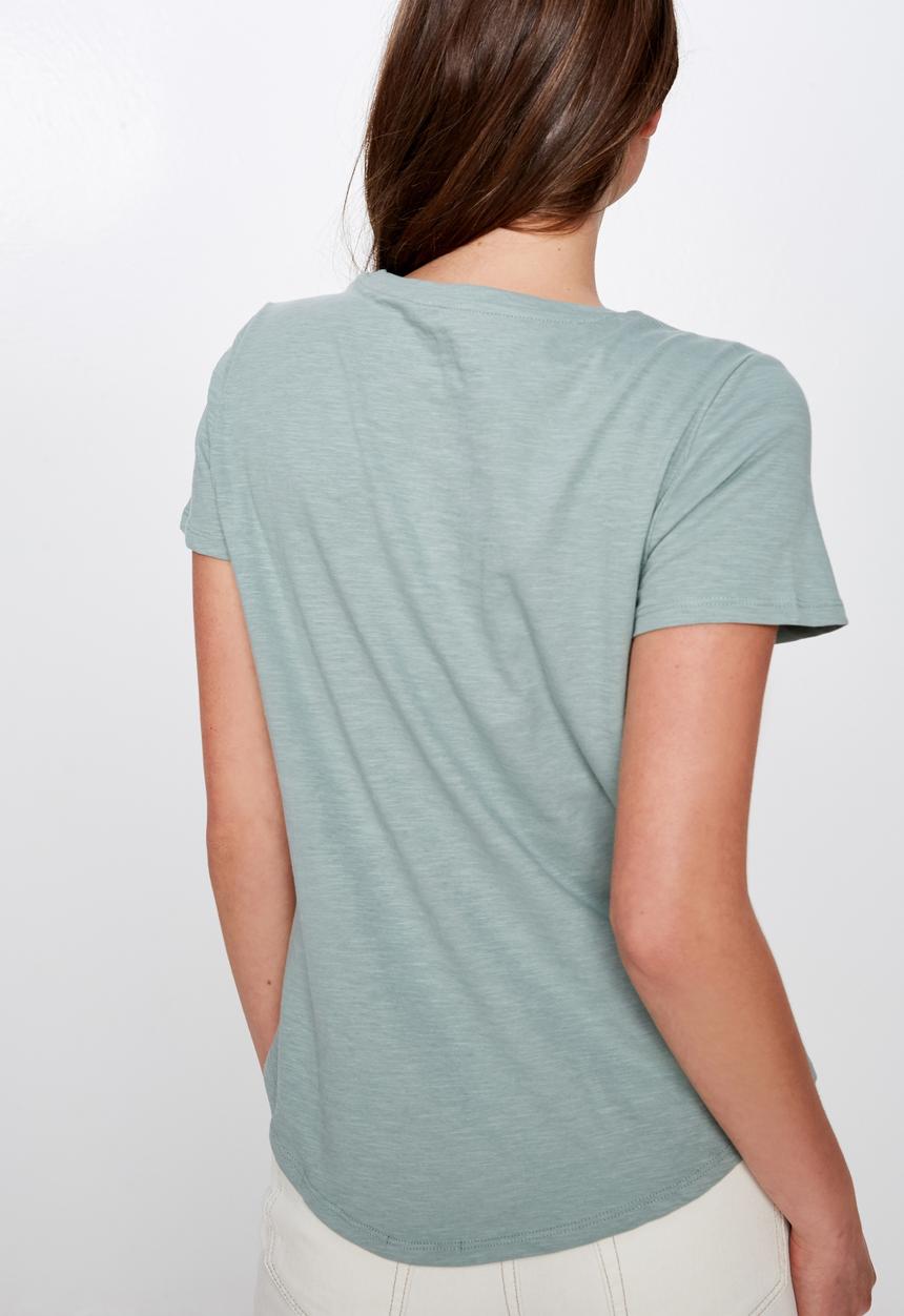 Cotton On - The crew T- shirt  - green
