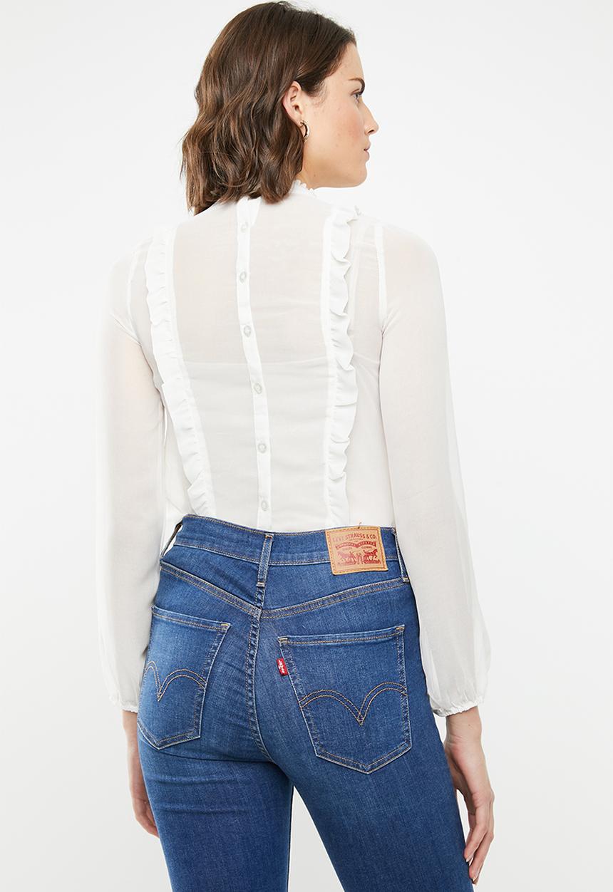 edit - Button down shirt - cream