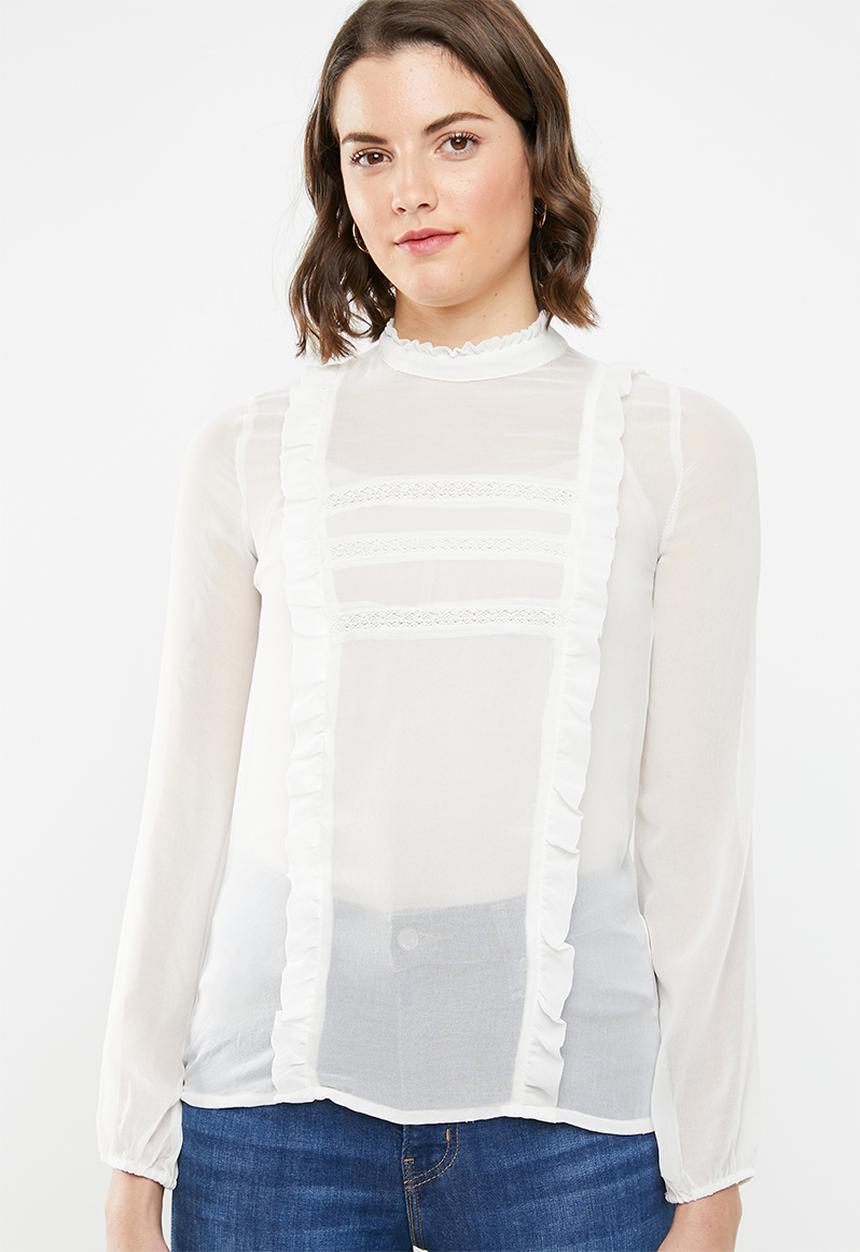 edit - Button down shirt - cream
