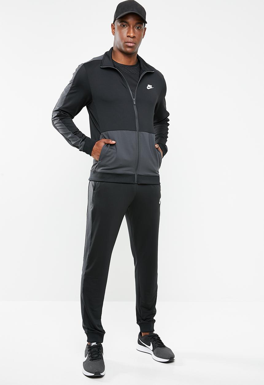 Nike - Nsw tracksuit - black & grey