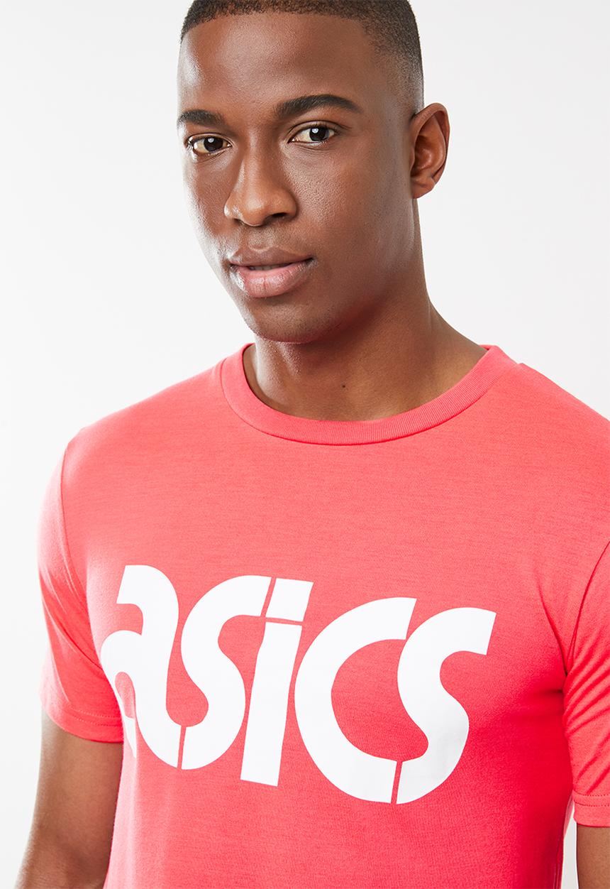 Asics Tiger - Asics graphic tee - pink