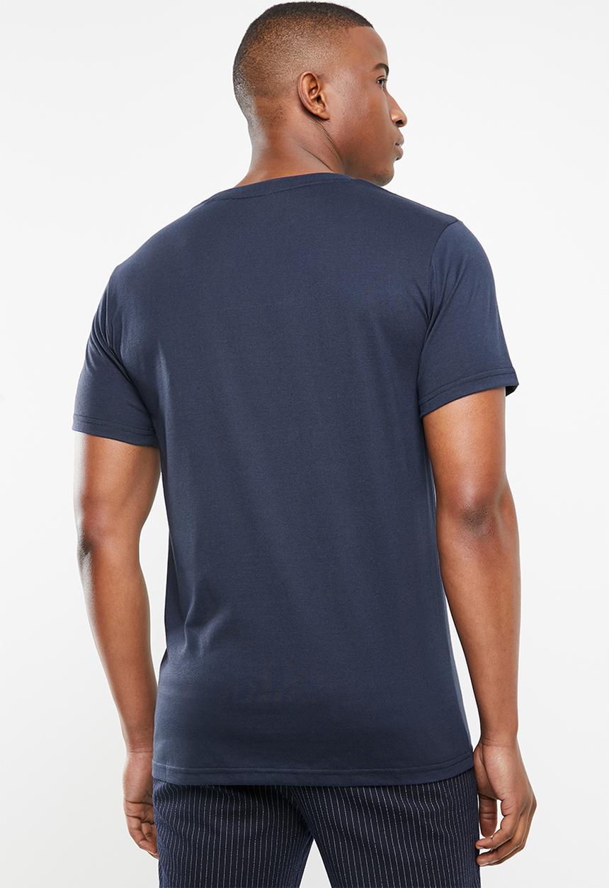 Asics Tiger - Asics graphic tee - navy