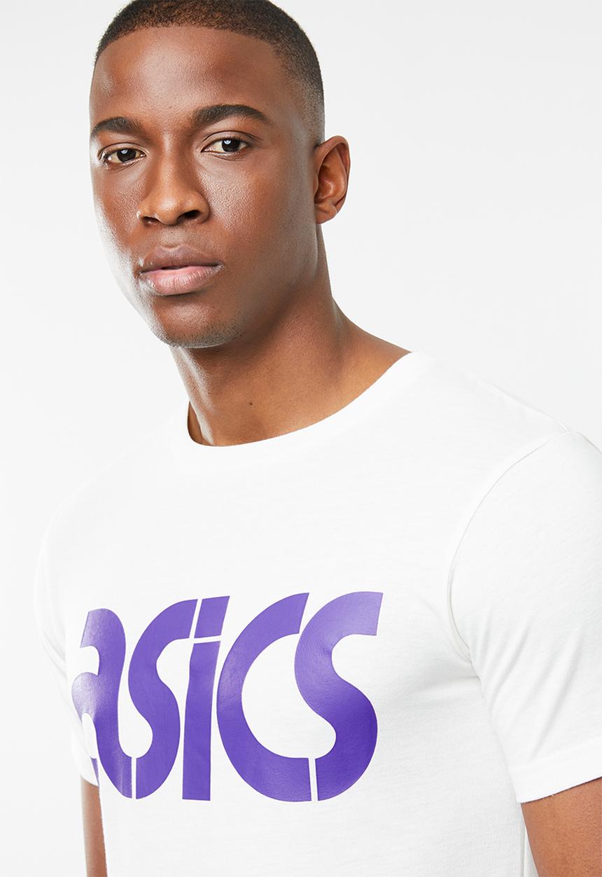 Asics Tiger - Asics graphic tee - cream