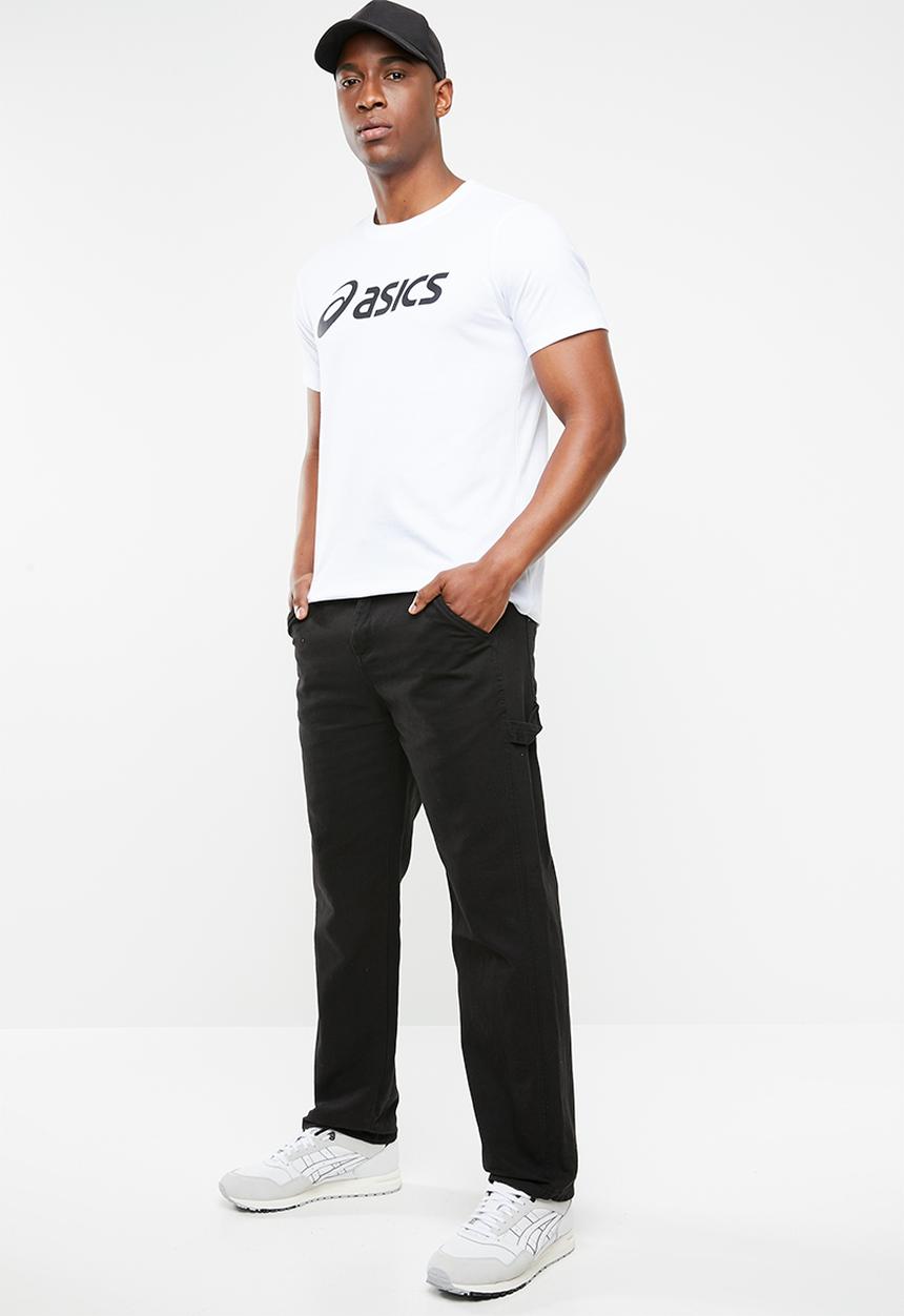ASICS - Asics big logo tee - white & black