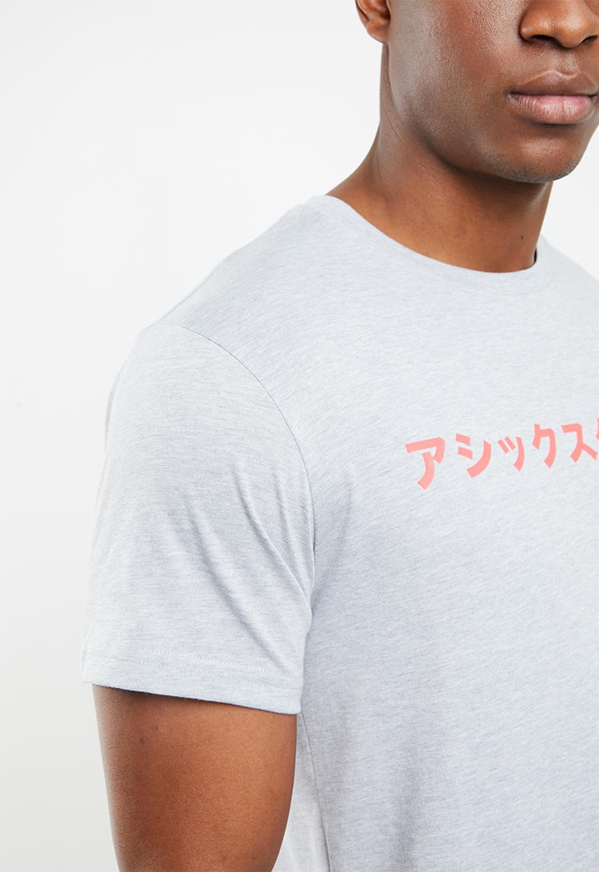 Asics Tiger - AHQ graphic tee - grey