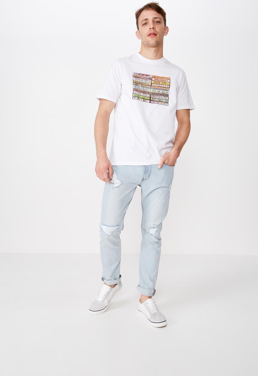 Cotton On - Tbar photo tee - white 