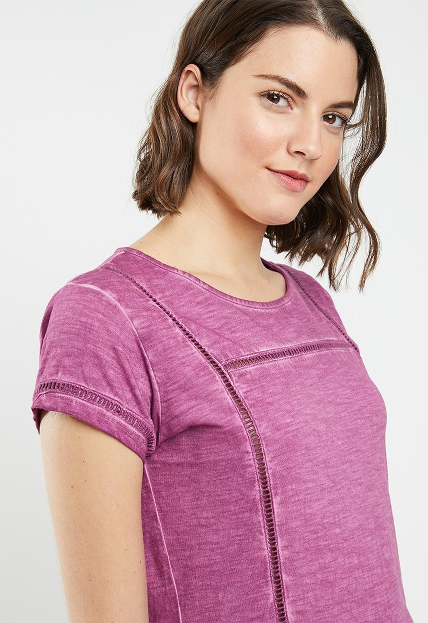 Lizzy - Vivienne tee - purple