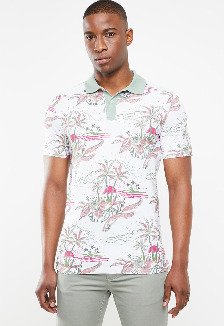 Jack & Jones - Hivaz short sleeve polo - multi