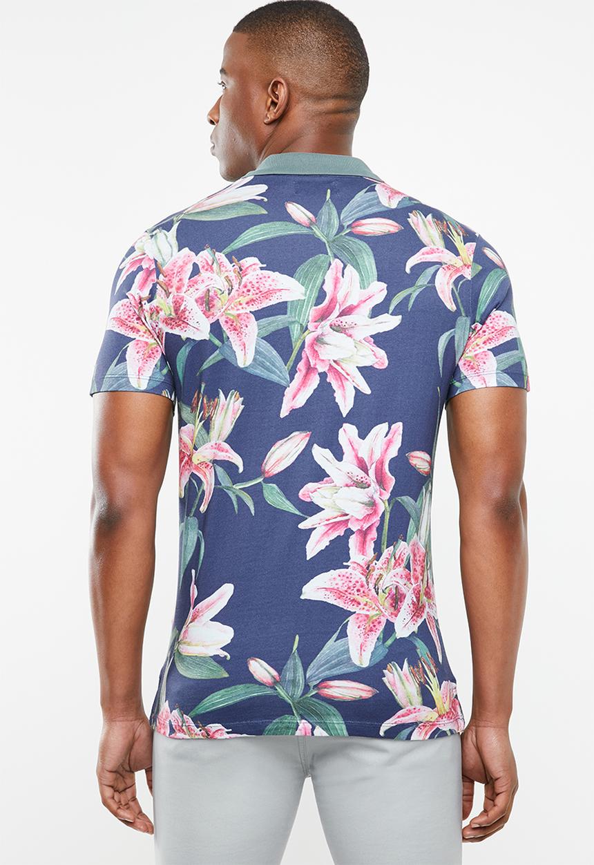 Jack & Jones - Hivaz short sleeve polo - multi