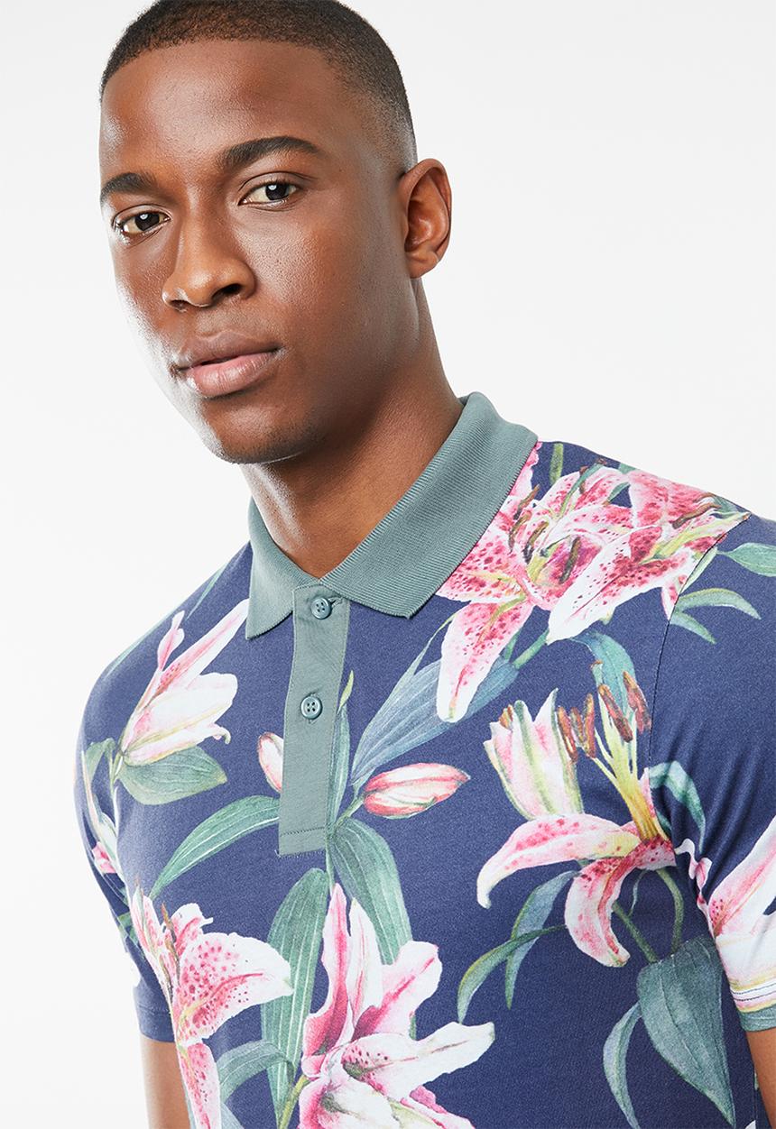 Jack & Jones - Hivaz short sleeve polo - multi