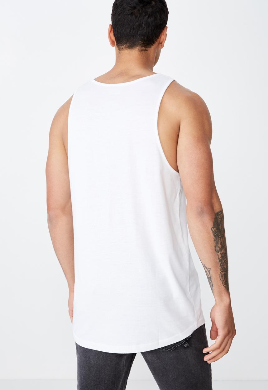 Cotton On - Tbar tank - white