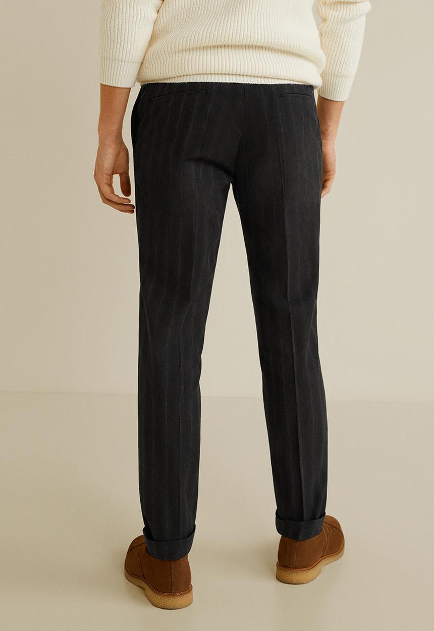 MANGO - Colin trousers - black
