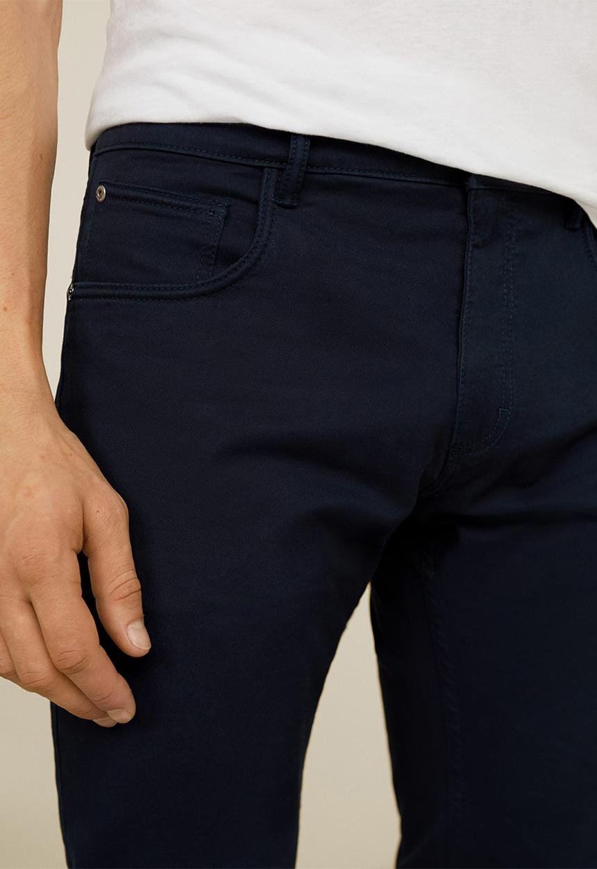 MANGO - Pisa trousers - navy