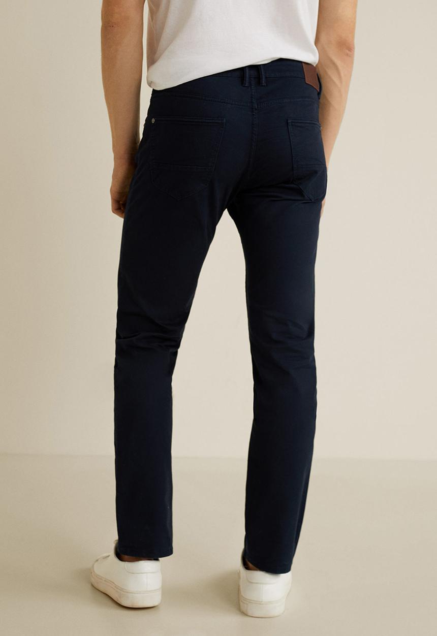 MANGO - Pisa trousers - navy