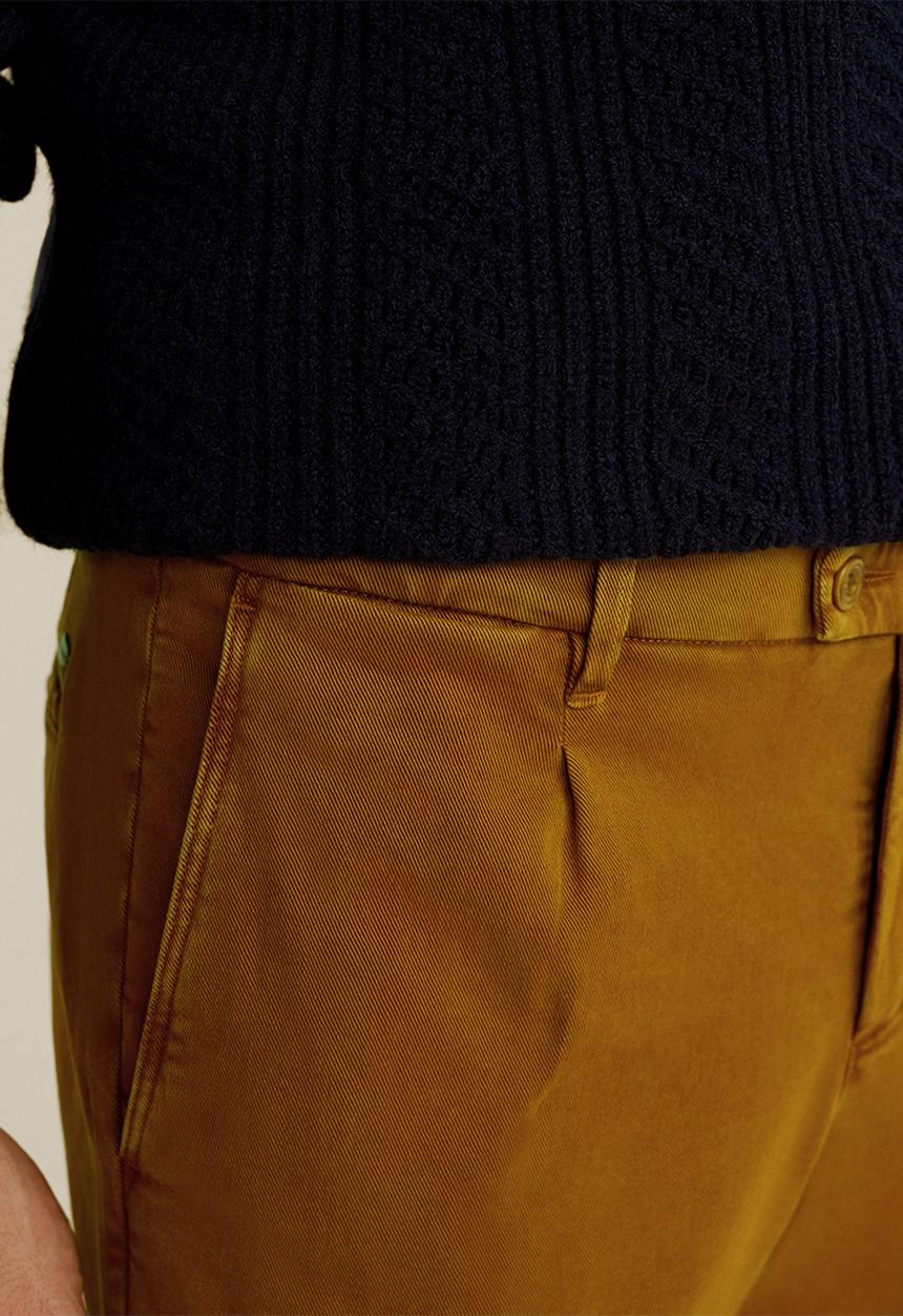 MANGO - Hogg  trousers - brown