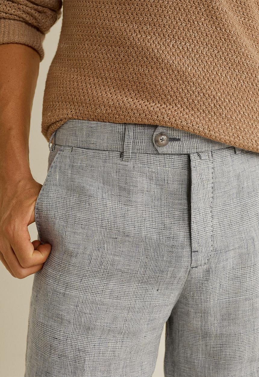 MANGO - Bora bermuda shorts - light grey