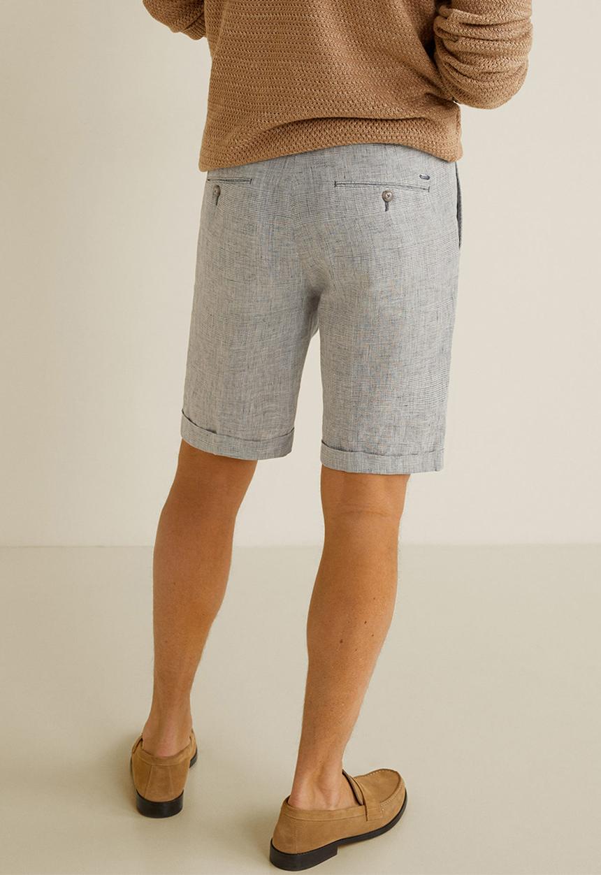 MANGO - Bora bermuda shorts - light grey