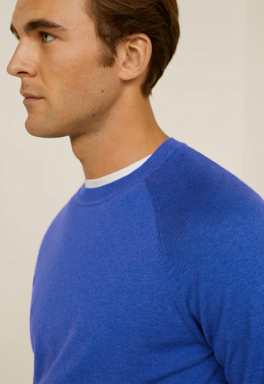MANGO - Ten sweater - blue