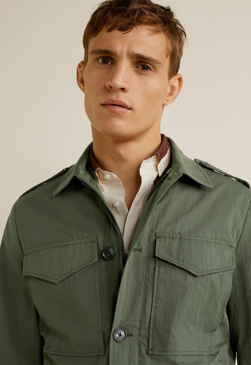 MANGO - Laiz jacket - khaki