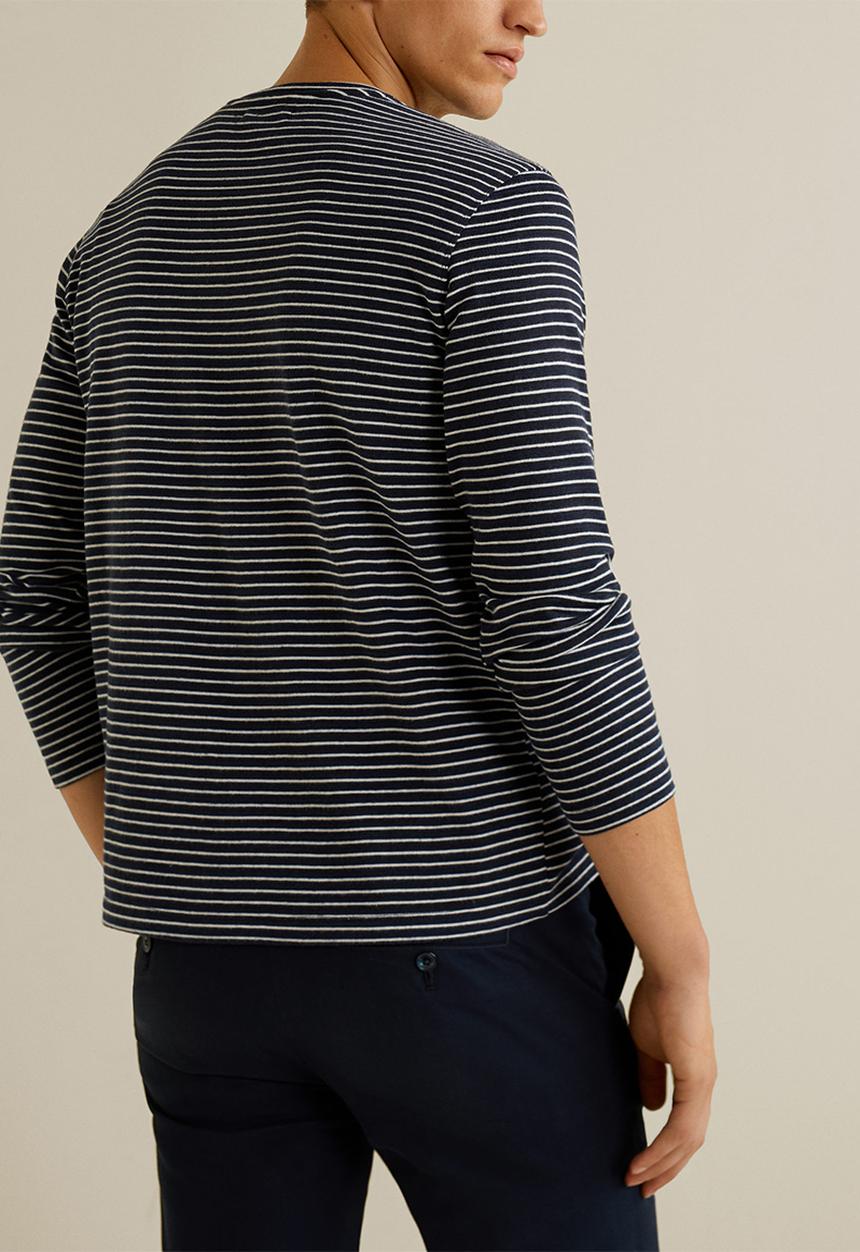 MANGO - Sautela T-shirt - navy