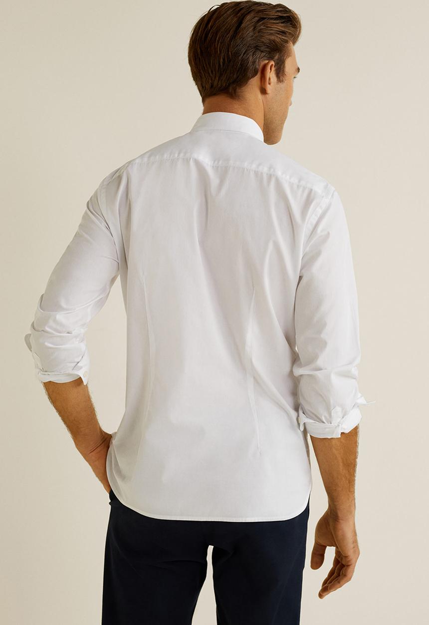 MANGO - Arnold shirt - white