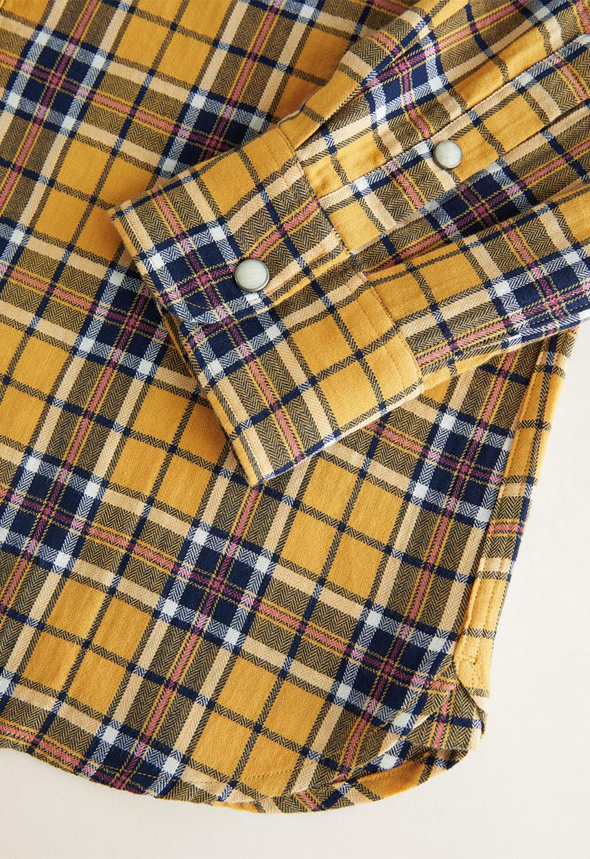 MANGO - Bianca shirt - yellow