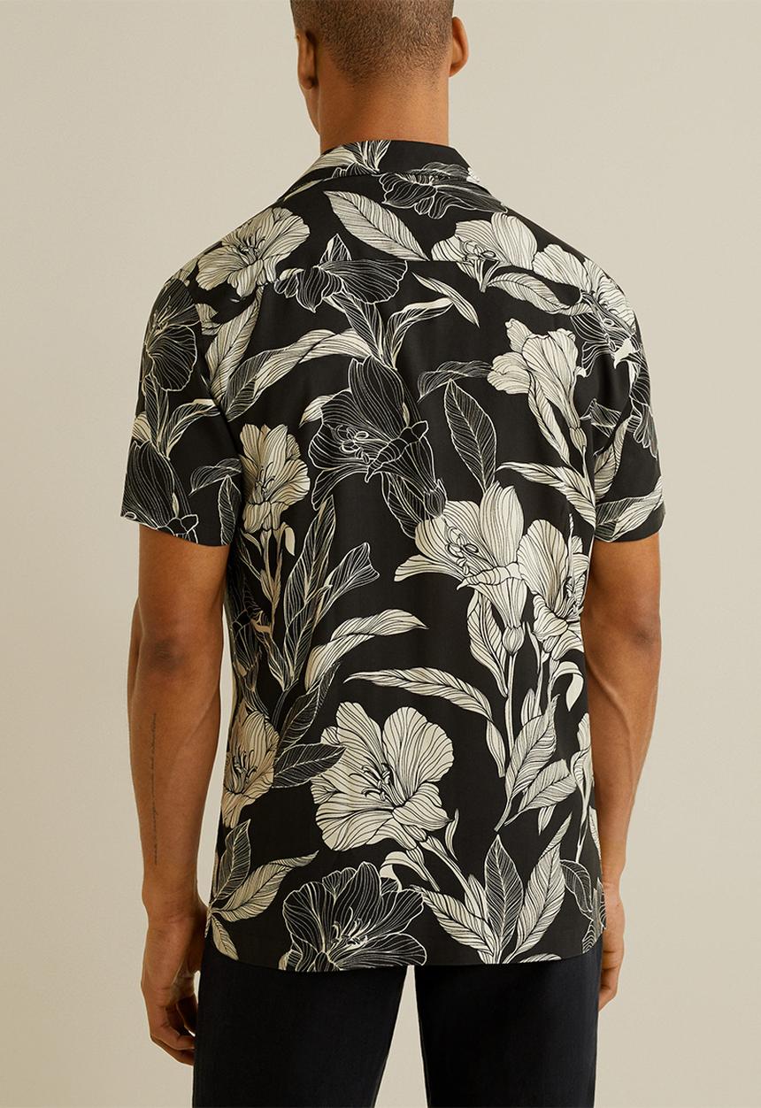 MANGO - Domada shirt - black