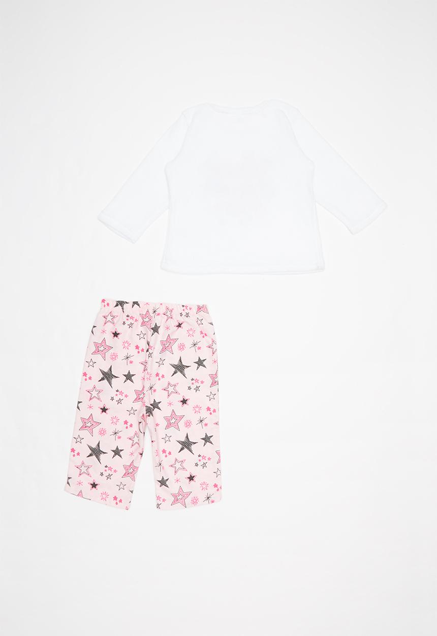 Pop Candy - Flannel fleece stars pajamas - multi