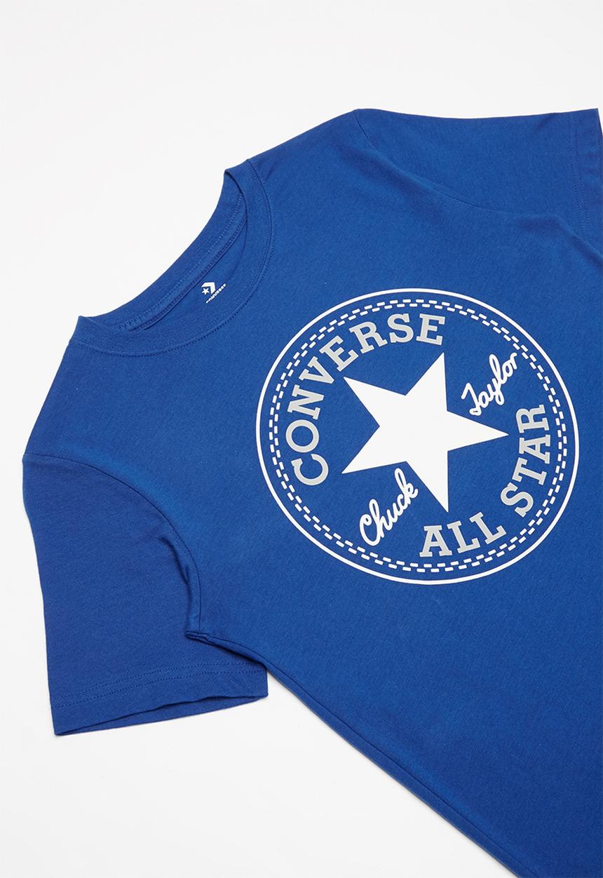 Converse - Cnvb chuck patch tee - blue