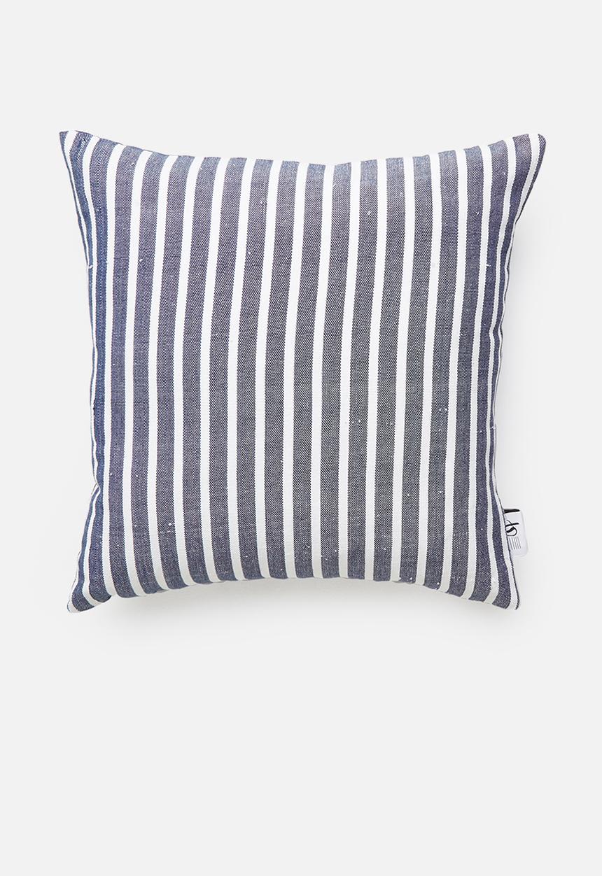 Sixth Floor - Madison woven cushion cover - blue