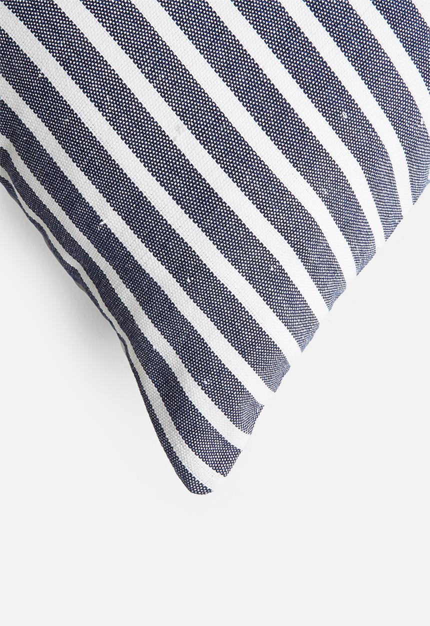 Sixth Floor - Madison woven cushion cover - blue