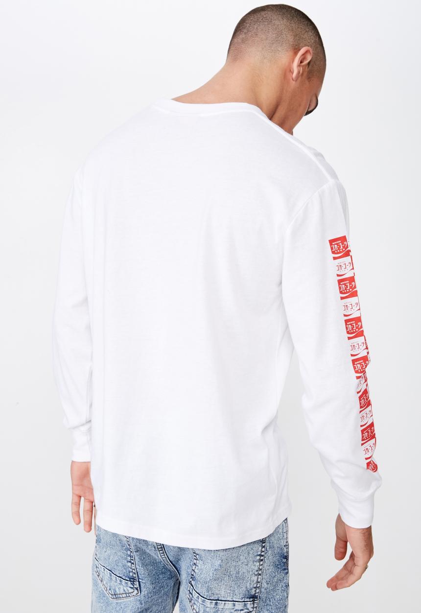 Cotton On - Tbar collaboration tee - white & red