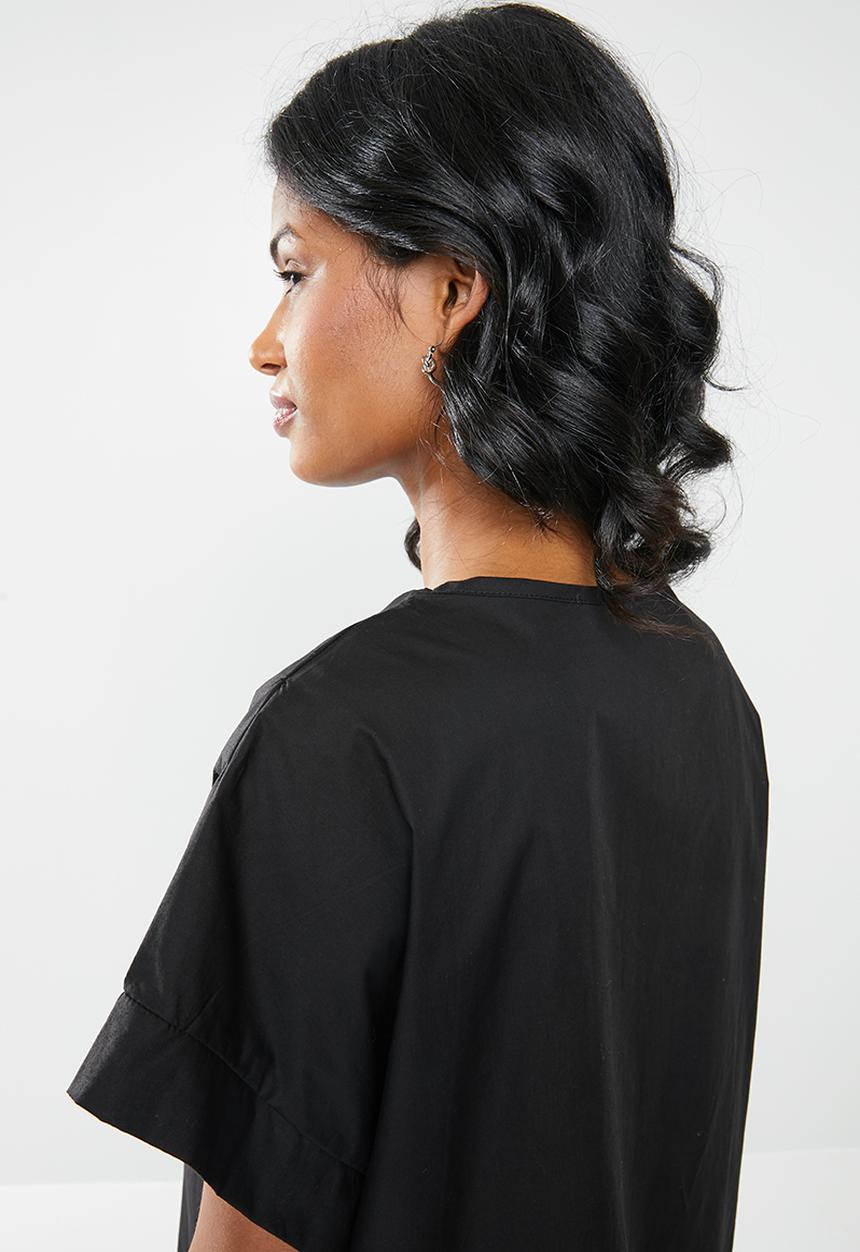 Superbalist - Boxy maternity tee - black