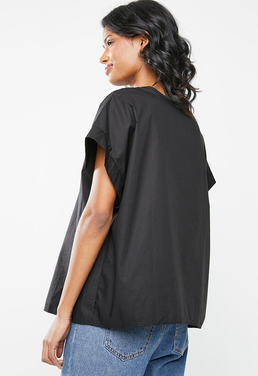 Superbalist - Boxy maternity tee - black