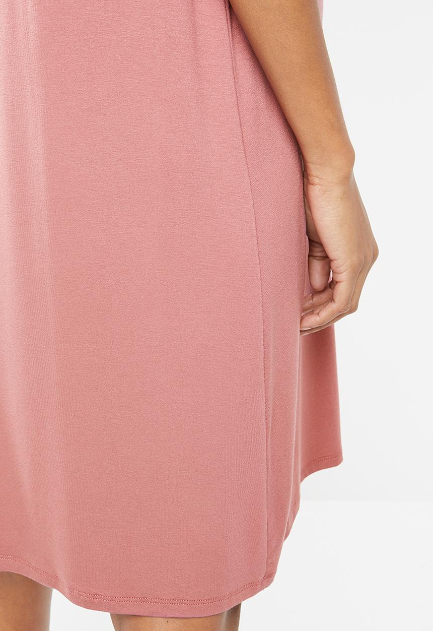 Superbalist - Trapeze shift dress - pink