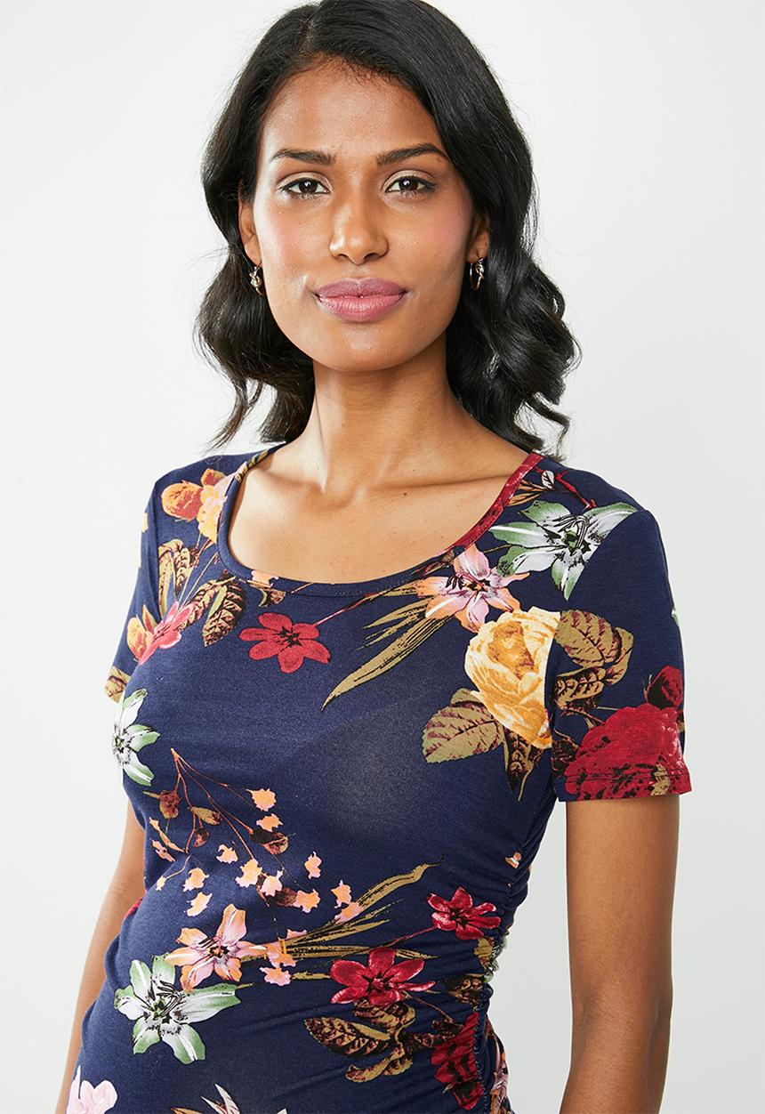 Cherry Melon - Round neck top - multi