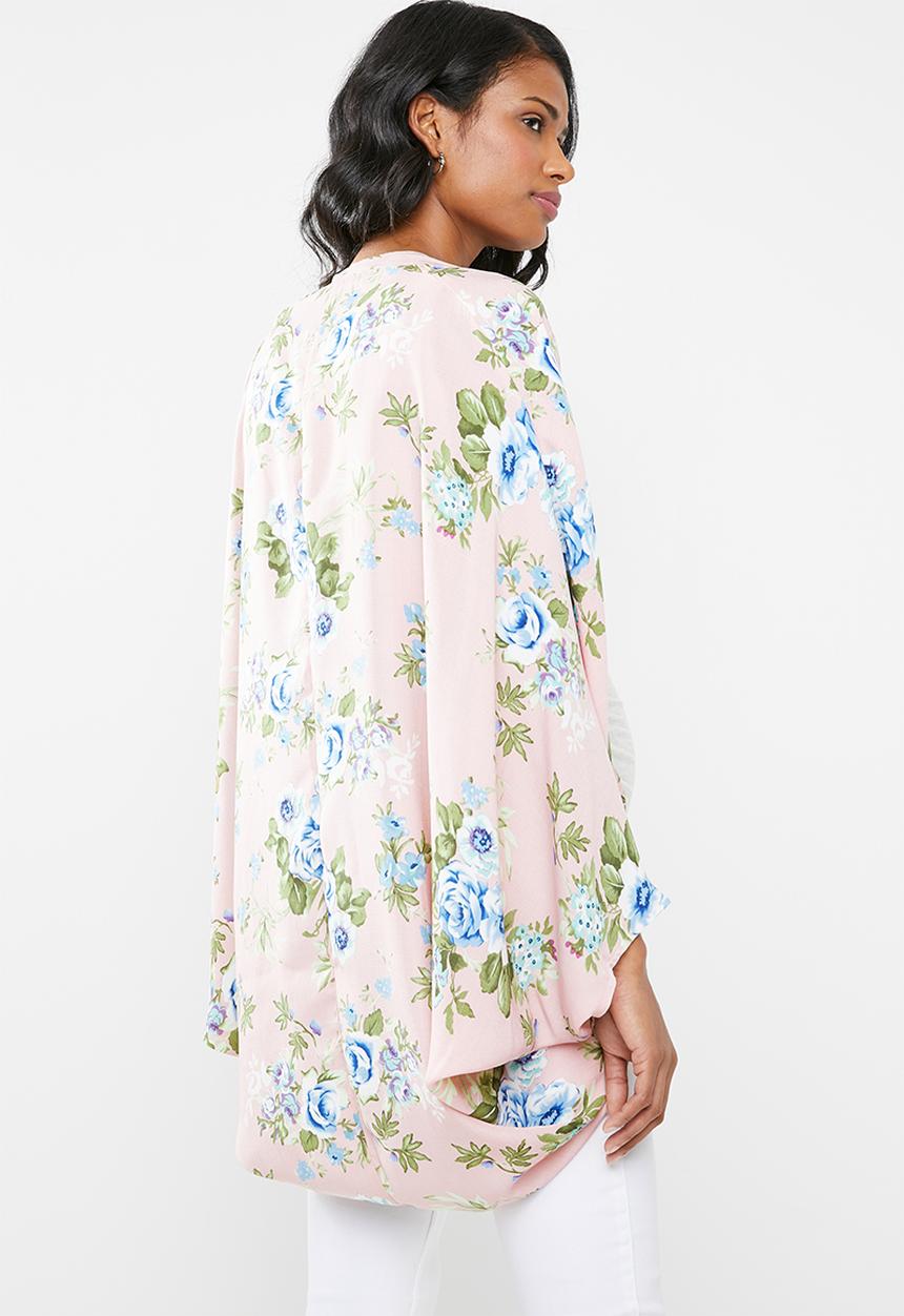 Cherry Melon - Floral print kimono - multi