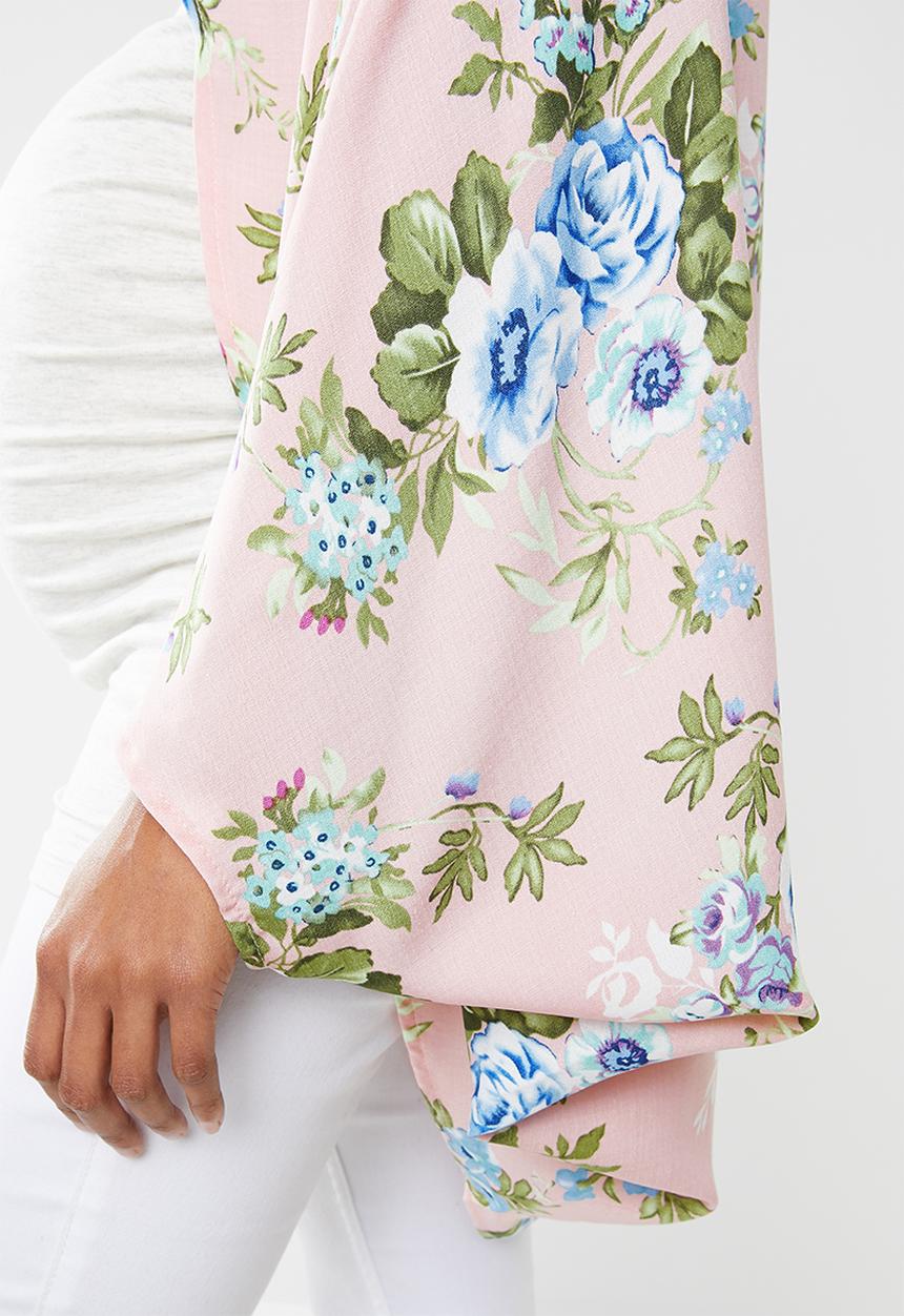 Cherry Melon - Floral print kimono - multi