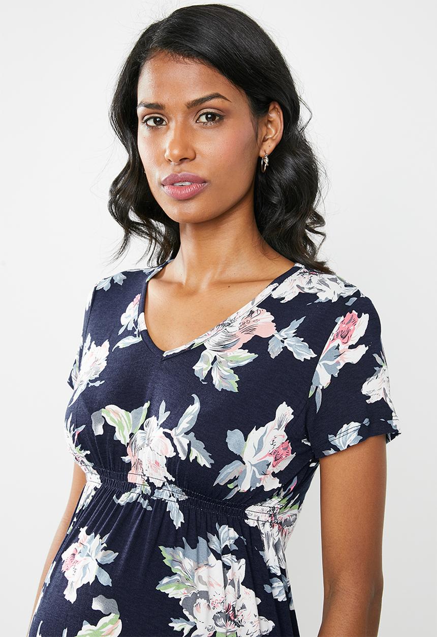 Cherry Melon - Underbust smock top - multi