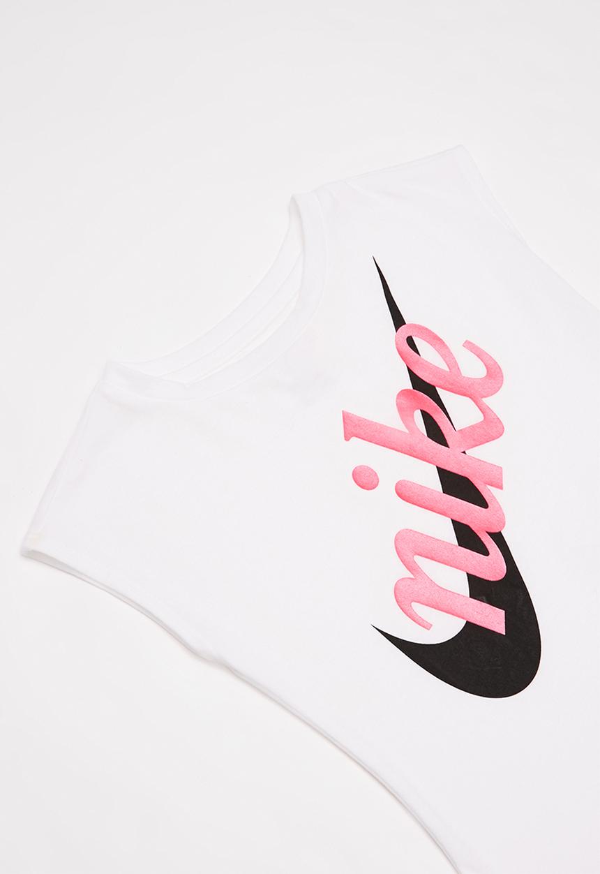 Nike - Nkg script futura modern short sleeve - white