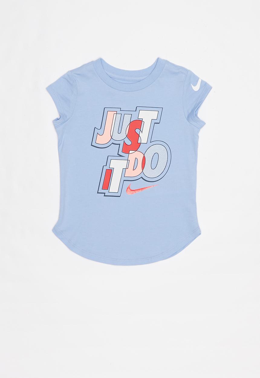 Nike - Nkg jumble jdi scoop short sleeve tee - blue