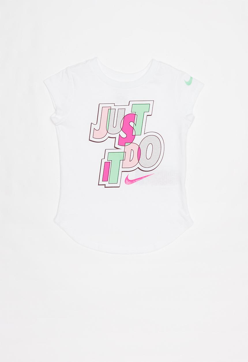 Nike - Nkg jumble jdi scoop short sleeve tee - white