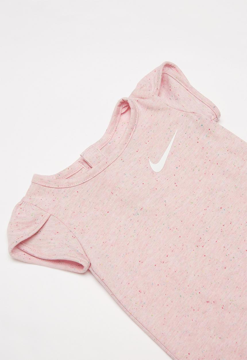 Nike - Nkg nsw confetti jersey romper - pink 