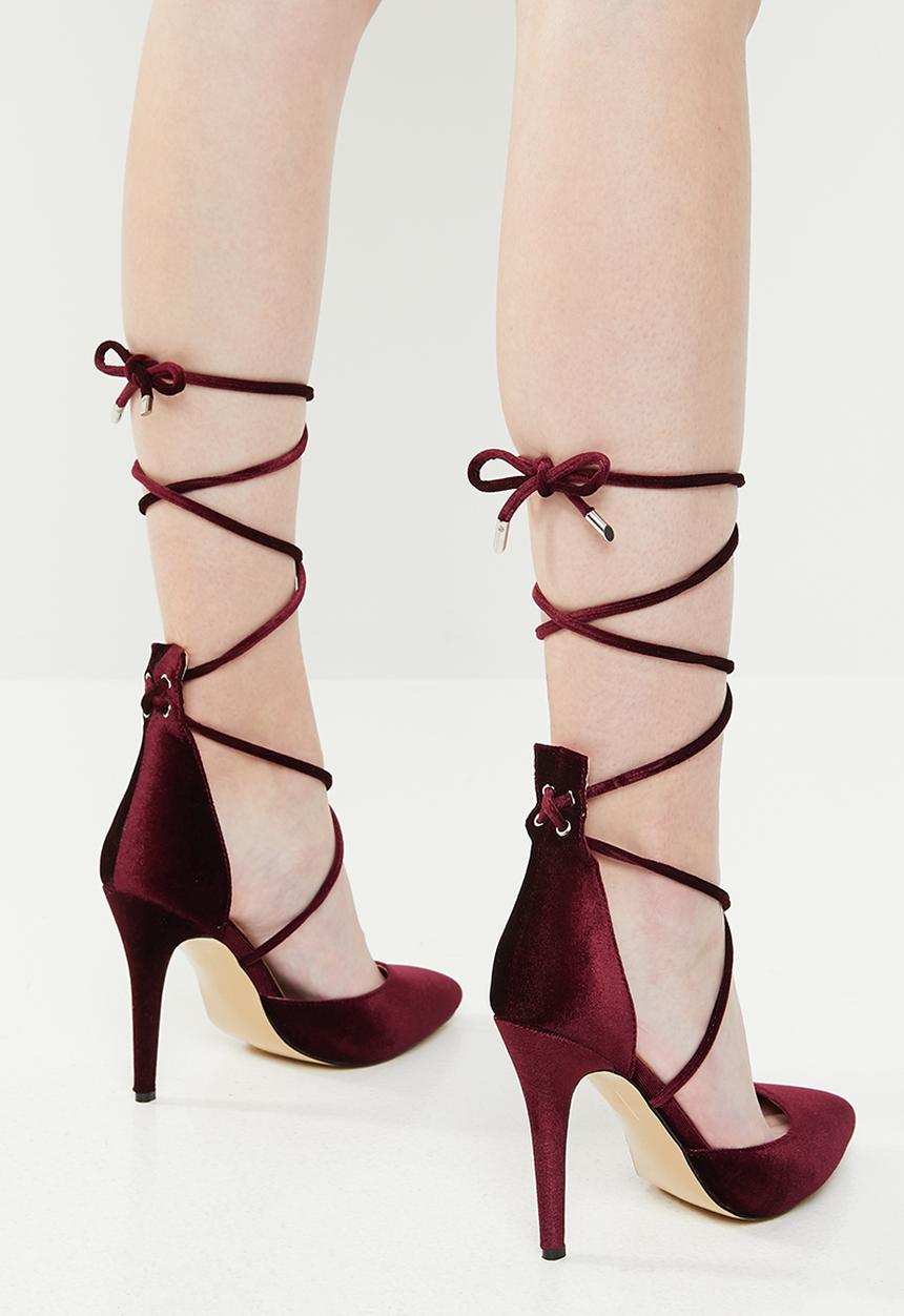 Public Desire - Aries heel - burgundy