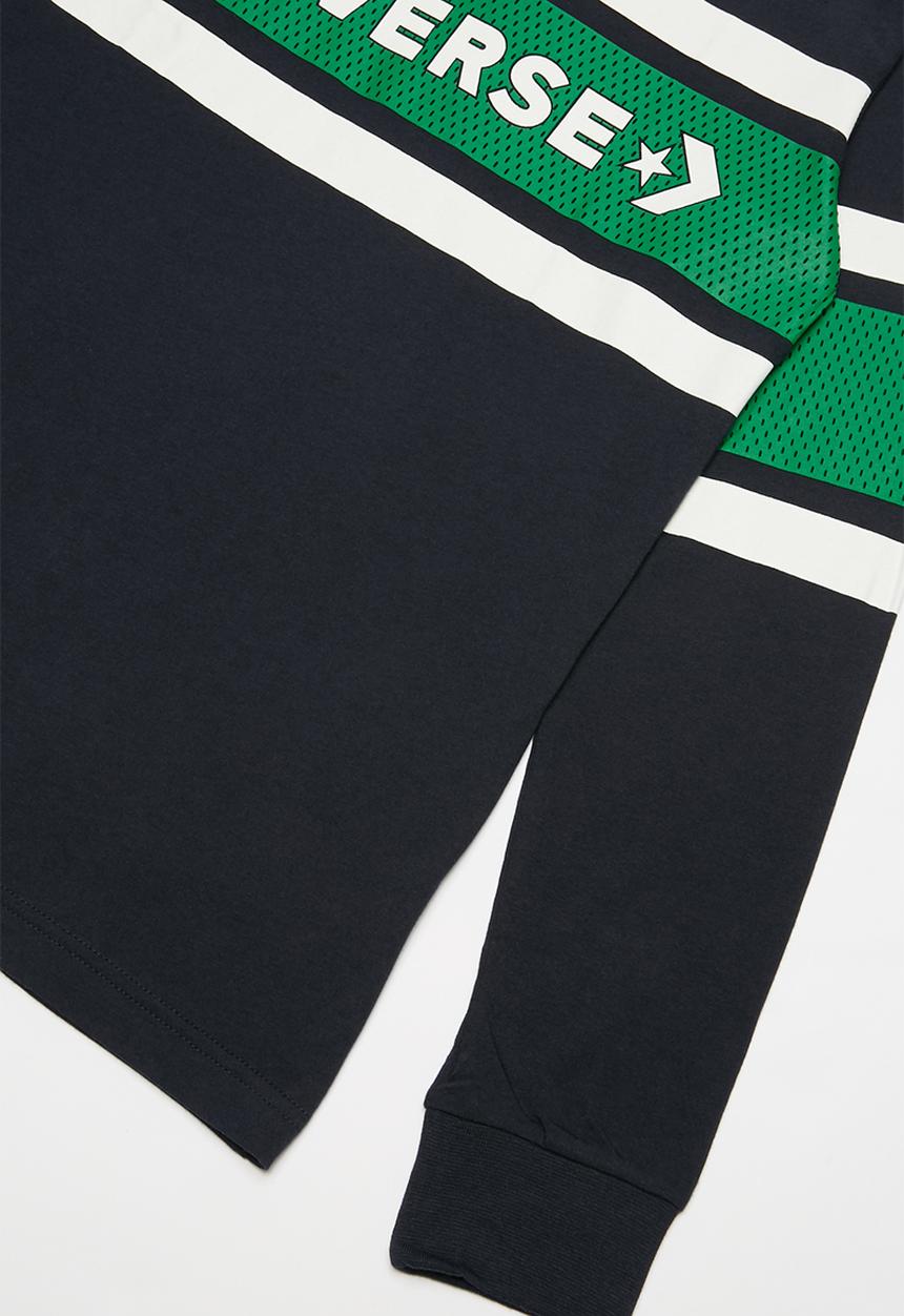 Converse - Cnvb 2 tone graph strip long sleeve tee - multi