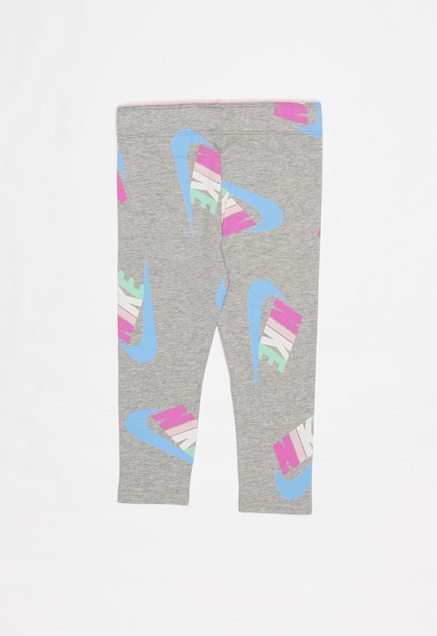 Nike - Nike girls fleece jersey legging - grey
